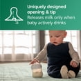 thumbnail image 5 of Philips Avent Natural Newborn Glass Gift Set, Baby Bottles with Natural Response Nipples, 3X 4oz (Slow Flow, Flow 2) and 2X 8oz (Medium Flow, Flow 3), 2X Silicone Sleeves, SCD858/01, 5 of 12