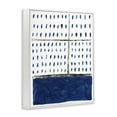 thumbnail image 4 of Stupell Industries Dotted Pattern Impression Abstract Painting White Framed Art Print Wall Art, 24 x 30, 4 of 10