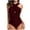 Wine, variant on Hontri Women's Plus Size One Piece Swimsuit Clearance! Slimming Swimsuits for Women Black M