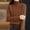 A5-Brown, variant on Turtleneck Knit Sweaters Merino Wool Seamless Sweater Sweaters for Women Oversized Sweaters 2025 Fashion Soft Touch Funnel Loose Pullover Cropped Sweater Knitted Pullover Soft Warm Cozy Beige XL