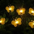 thumbnail image 1 of Lámpara decorativa de festival irlandés, lámpara de alambre de cobre, cadena de luces LED con forma de trébol, mariposa y flor, 1 of 5