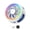 White, variant on Magnetic Phone Cooling Fan With Light Radiator Semiconductor Cooling System Low Noise Heat Sink 4 Gear Adjustable