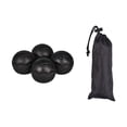 thumbnail image 1 of 4 fundas para patas de silla Moon, almohadillas silenciosas para pies, antideslizantes, de repuesto Negro, 1 of 9