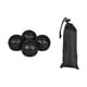 thumbnail image 1 of 4 protectores de patas para sillas Moon para adultos, fundas de goma para muebles Negro, 1 of 9