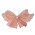 thumbnail image 5 of Large Silk Butterfly Wedding Decoration 50cm Butterfly Shaped Artificial Flower pink Smile Home, 5 of 9