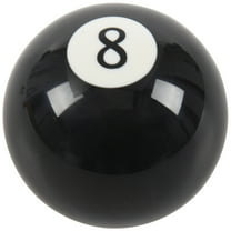 Gear GO Universal Automotive Shifter Knob with 8mm/10mm/12mm Adapter, Plastic Black & White, 56.5mm