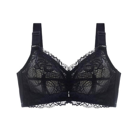 

Womens Underwear Lace Bra No Rims Underwears Lace Underwears Underwear For Women Gray 90E