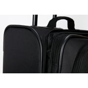 Protege 5-Piece Softside Spinner Luggage Set, Black