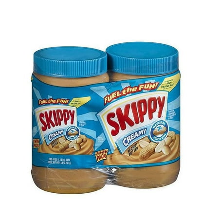 Product of Skippy Creamy Peanut Butter, 2 pk./48 oz. [Biz