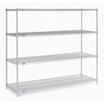 thumbnail image 3 of Nexel Wire Shelving, Poly-Z-Brite, 54"W x 21"D x 63"H, 3 of 4