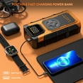 thumbnail image 6 of Featou Jump Starter with Compressor,5500A Peak Battery Jump Starter (up to 9.0L Gas&7.5L Diesel Engines),Battery Booster Power Pack,12V Jump Box with LED Light,USB Quick Charge 3.0, 6 of 7
