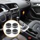 thumbnail image 3 of Ganchos para asiento de automóvil universales Unique Bargains 4 Pcs para cada automóvil, SUV, furgoneta, camión, ganchos adhesivos de metal resistente con rhinestone negro 0.91"x0.91", 3 of 7