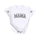 thumbnail image 1 of Camiseta Penkiiy Mama Mujer Manga Corta Tops Tees Gráficas Trendy Camiseta Casual Mom L Blanco, 1 of 4