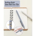 thumbnail image 3 of FIOVER 6PCS Retractable Gel Ink Pens 0.7mm No Smear & Smudge Black Ink Pen, 3 of 7