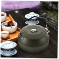 thumbnail image 5 of Khaki Outdoor Kettle Kitchen Kettle Professional Kettle Outdoor Accessories Kettle Stainless Steel Camping, 5 of 5