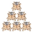 thumbnail image 1 of Candelabros Navideños Xihbxyly Decoración Del Hogar Pequeños de madera, 1 of 2