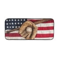 thumbnail image 1 of 4th of July Patriotic Independence Day Welcome Door Mat Memorial Day Doormat for Indoor Outdoor Decorations,Floor Mat Entry Rug Non-Slip Washable for Porch Front Door Entrance Clearance 16x48 Inch, 1 of 5