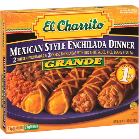 El Charrito® Grande Mexican Style Enchilada Dinner 18 oz. Box