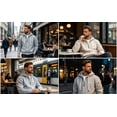 thumbnail image 7 of LIBRCLO Zip-up Hoodies for Men, Long Sleeve Hooded Fleece Sweatshirts Hoodie Casual Fall Clothes Size M, 7 of 7