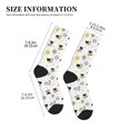 thumbnail image 3 of KLL Cute Cat Print Cool Socks Men's Women's Crew Socks Funny Crazy Novelty Stockings, 3 of 7