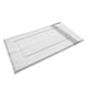thumbnail image 1 of Billuyoard Alfombra para baño - Alfombra de piso elegante, moderna, impermeable y duradera para baño Alfombra de baño Juegos de accesorios de baño blanco 40*60cm, 1 of 6