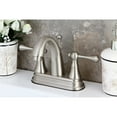 thumbnail image 3 of Kingston Brass English Vintage Two Handle 4" Centerset Lavatory Faucet with Brass Pop-up, 3 of 4