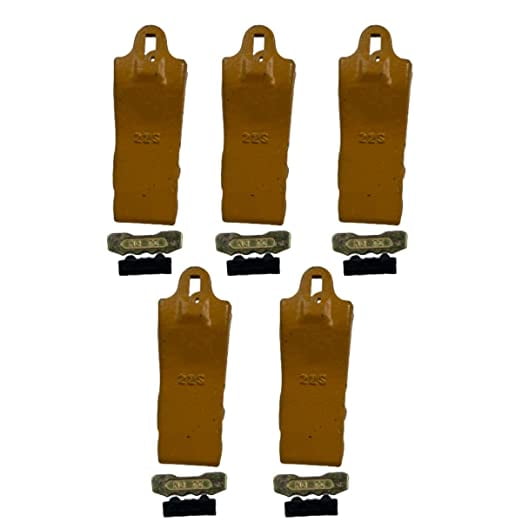 22S 5 Pack  Bucket Tooth/Bucket Teeth, 5 22PN Pins,5 22LK Locks