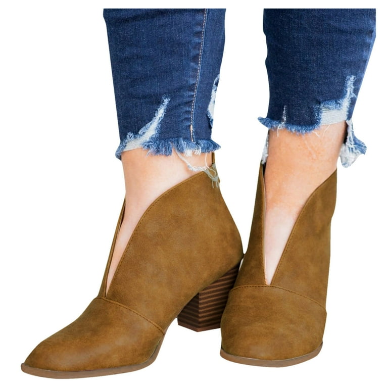 No heel work clearance boots