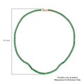 thumbnail image 4 of SHOP LC Green Glass Necklace for Women Jewelry Size 18" Ct 43.46 Birthday Gifts for Women, 4 of 6