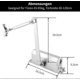 thumbnail image 4 of Heavy Duty Automatic Door Closer, Fire Door Closer, Fireproof Safe Door Opener, Hydraulic Buffer Positioning Spring, 45-65Kg Home Commercial Door Clos, 4 of 5