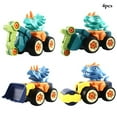 thumbnail image 2 of Dinosaur Building Set Funny 4 Sets Plastic Car Assemble Toy Engineering Car Toy, 2 of 10
