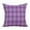 Purple, variant on Room Decor Pillow Covers 24x20 Plaid Thickened Linen Pillow Cover Color Woven Living Room Decorative Fabric Cushions Cover Purple