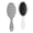 White-333, variant on Cow Print Hair Brush, Rustic Farmhouse Detangler Hairbrush with Black and White Pattern, Soft Bristle Paddle Brush for Wet & Dry Hair, Cute Cartoon Design for Women Men Kids, Gift Ready