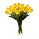 thumbnail image 2 of Lámpara noche con forma flor, iluminación suave, decoración para interiores y exteriores, decoración del hogar, centros mesa únicos, lámpara amarillo, 2 of 8