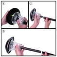 thumbnail image 3 of FKHouse 4 Pcs Solar LED Path Lights, Bronze Automatic Led for Patio, Lawn & Garden (Warm White), 3 of 6