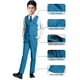 thumbnail image 4 of Suit YuanLu Youth Kids Lake Blue Tuxedo para niños pequeños, talla 18, 4 of 6