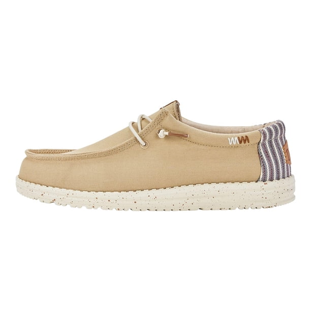 Mocasines Slip-On Wally Workwear para Hombre HEYDUDE en Color Tan Multicolor