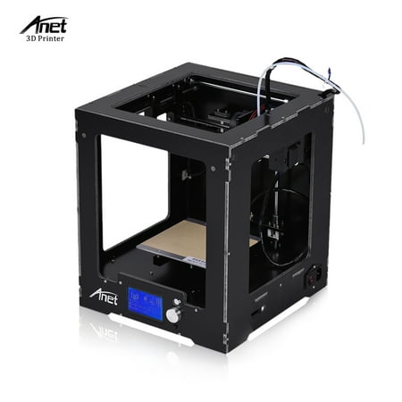 Anet A3-S Assembled Desktop 3D Printer Aluminum Plastic Frame High Precision Complete Machine 150 * 150 * 150mm Building Size Supports Offline Printing(with a 16GB TF