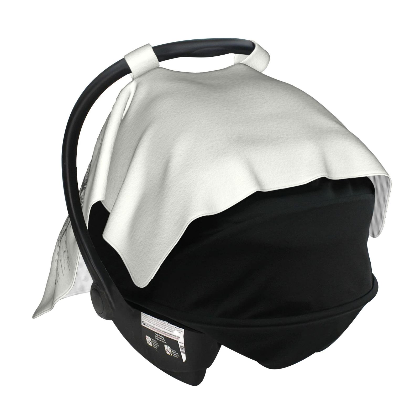 Car Seat Cover Baby - Summer Vacation Scene Camping Van Breathable Infant Car Seat Cover for Baby Carseat, Lightweight Comfort Baby Essentials Must Haves Newborn Stuff for Girl Boy