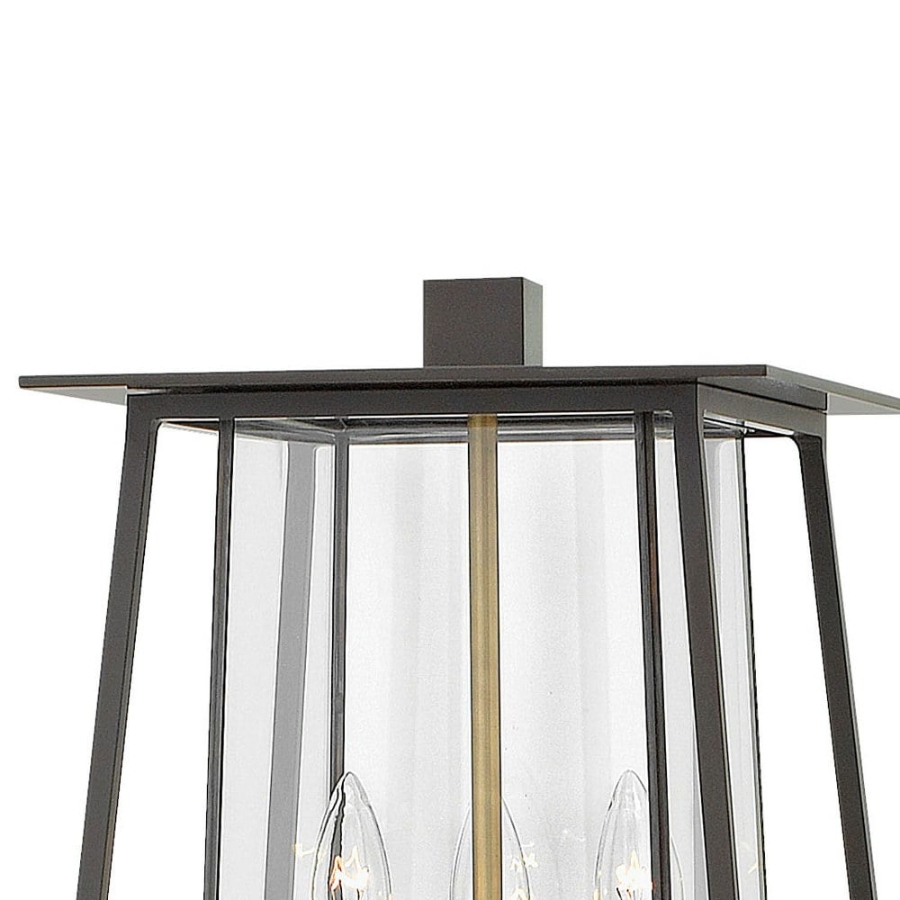 Hinkley Lighting - Three Light Post Top/ Pier Mount - Outdoor - Walker - Three