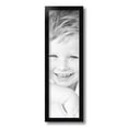 thumbnail image 2 of ArtToFrames 6x20 inch Satin Black Short Picture Frame, Black Wood Poster Frame (1416), 2 of 8