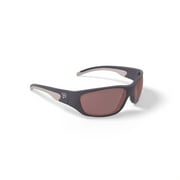PRX Men’s Rx-able Sports Sunglasses, Cougar - Brown, Wrap, Plastic, 63-16-130, with Case