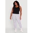 thumbnail image 2 of Womens Plus Size Stylish High Waisted Leggings, 2 of 5