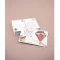 thumbnail image 2 of Bouquet of Flowers Thank You Postcard - 4 x 6 Thank You Postcards 40 Count Per P, 2 of 5