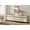 Beige, variant on 126" Modern 4-in-1 Multifunctional Sideboard Buffet with Adjustable Shelf & Metal Base, Wood Grain,Brown