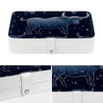 thumbnail image 4 of Constellation Portable PU Leather Jewelry Box with Removable Compartment, Necklace Holder, Storage Box, and Jewelry Organizer, 4 of 6