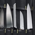thumbnail image 1 of Chef Knife Roll Bag Multi Function Cutlery Storage Bag Portable Kitchen Knife Bag, 1 of 7