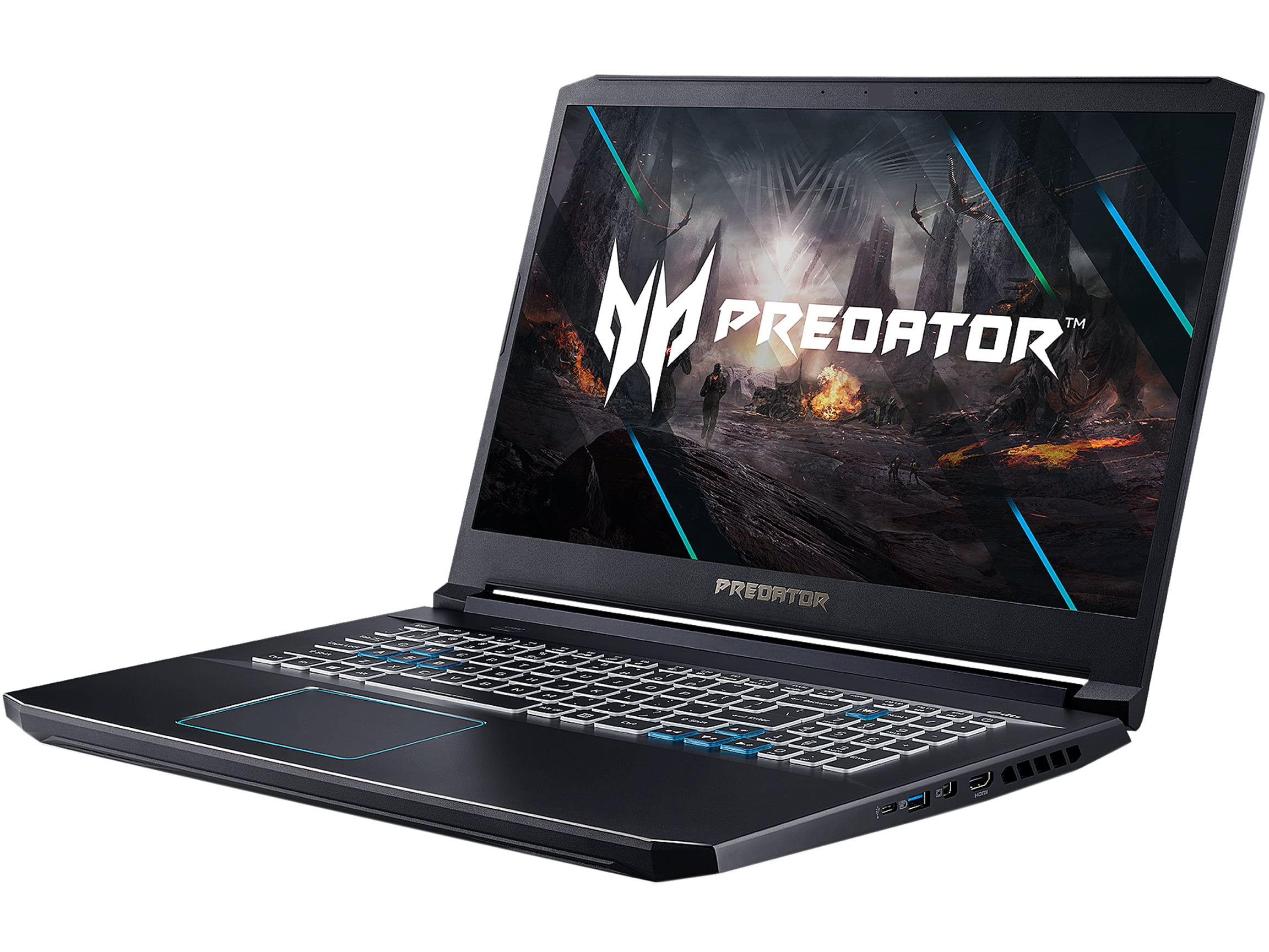 Acer Predator 300 17 Premium Laptop 17.3” FHD 144Hz IPS Display 10th Gen Intel Hexa-Core i7-10750H 32GB DDR4 512GB SSD GeForce RTX 2060 6GB Backlit Keyboard USB-C WiFi6 Win10 -
