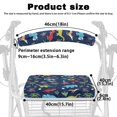 thumbnail image 6 of HELLHERO Dinosaur Rollator Seat Cover Breathable for Seniors Men Women Removable Seat Back Cover for Senior, 6 of 7