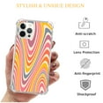 thumbnail image 2 of Colorful Swirl Case for iPhone 11 Pro Max,Aesthetic Art Design TPU Shock-proof Cover Case, 2 of 5